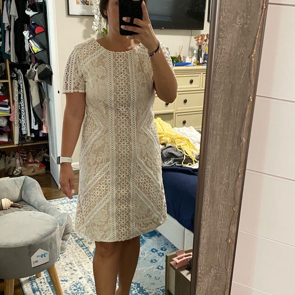 White Lace Dress